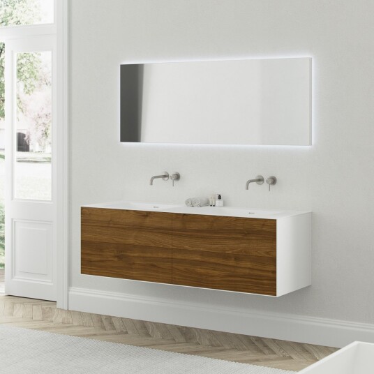 Copenhagen Chic 160D MKII isbrehvit Corian® med amerikansk valnøtt