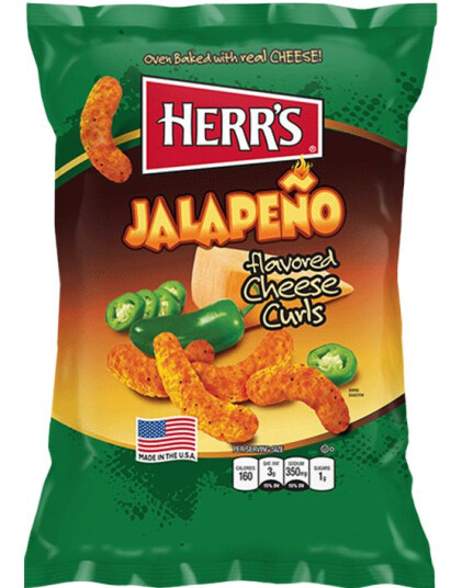 Herr"s Jalapeño Ostepop 170 gram USA Import