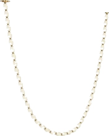 Collier Alabaster 132 Chandelier Antique Brass 3000K