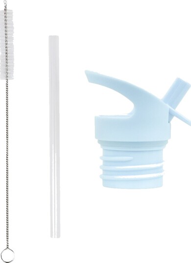 A Little Lovely Company Drikkebokssett 350 ml Tippbil A Little Lovely Company OneSize Drikkeflaske Lyseblå