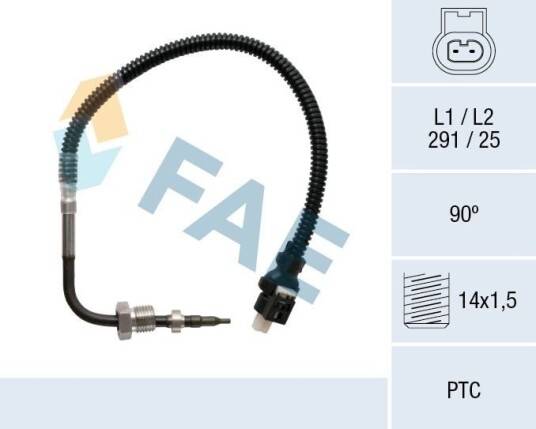 Sensor, eksostemperatur FAE 68053