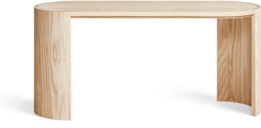 Made By Choice - Airisto Side Table Bench Natural Oak Sidebord Joanna Laajisto Svart Tre