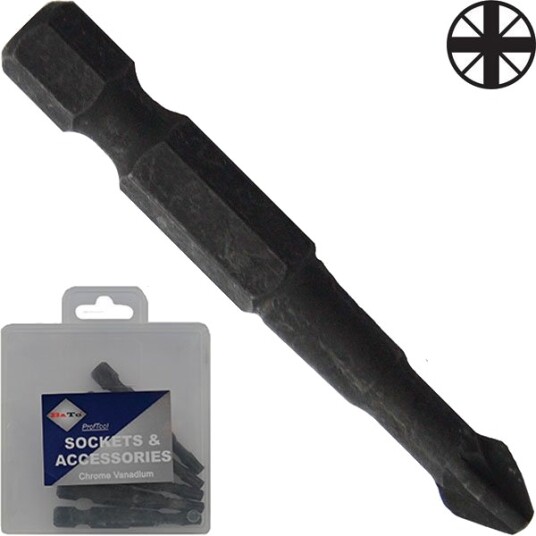 BATO 1/4' Bits Pz2 x50mm S3 Torsion