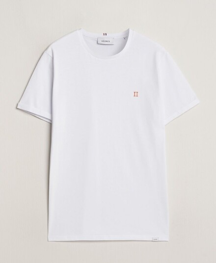 Les Deux Nørregaard Cotton T-Shirt White Les Deux Nørregaard Cotton T-Shirt White
