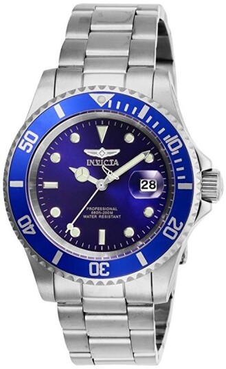 Invicta Herreklokke 26971 Pro Diver Blå/Stål Ø40 mm Invicta Herreklokke 26971 Pro Diver Blå/Stål Ø40 mm