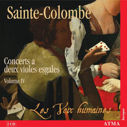 Les Voix Humaines, Jean De SainteColombe Concerts For Two Viols 4 CD