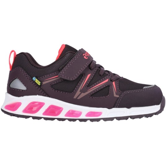 Zigzag  Kemsite WP Kids Shoe W/Light   Fudge 25