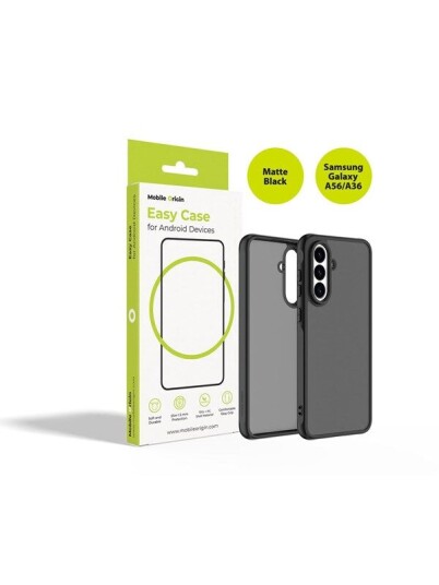 Mobile Origin Easy Case matte black   Samsung Galaxy A56/A36