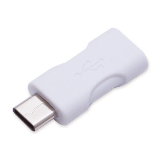 Dacota Platinum musB - USB-C Adapter hvit DPMA23AWH