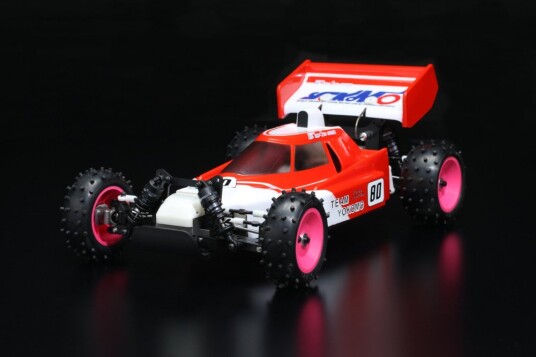 Yokomo Super Dog Fighter Assembled Chassis w/Body & Wing 4WD