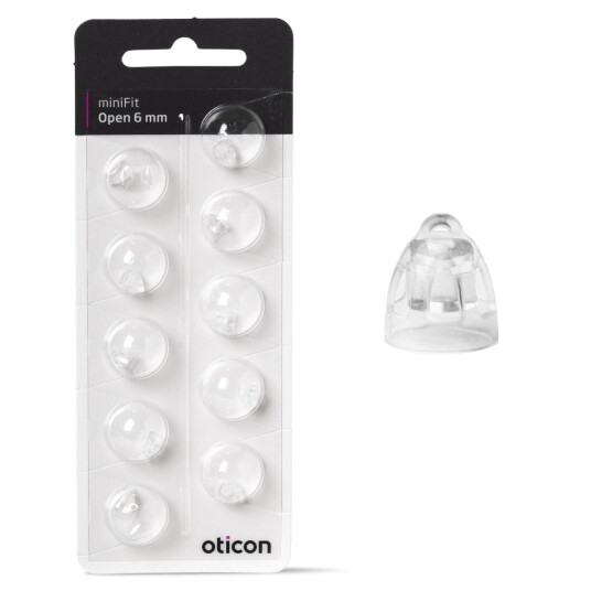 Oticon Minifit Open Dome - 6 mm