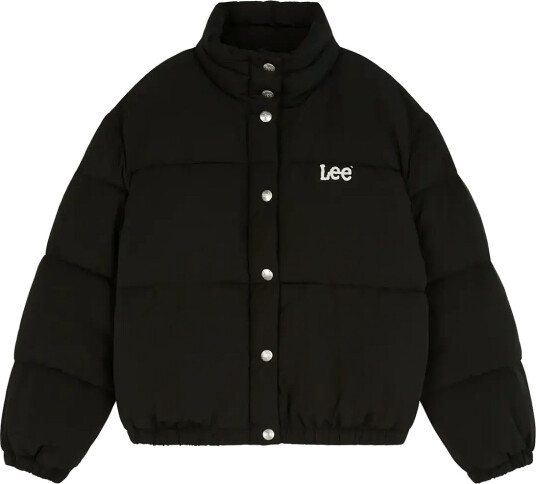 Lee Jeans Short Puffer Jacket Black M