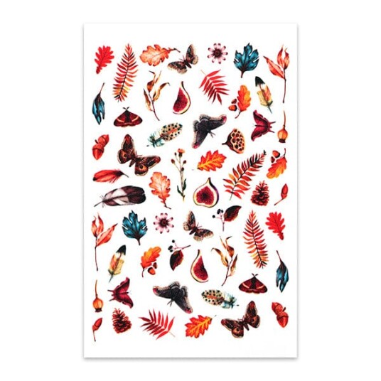 Brillbird Norge Klistremerke Autumn