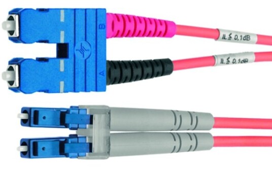 Telegärtner Lwl Dupleks Adapterkabel 2E9/125 Os2 1. Side Sc Dupleks 2. Side Lc Dupleks 10,0M Hus: Blå Kabel: Gul - 1 Stk (L00895a0040)