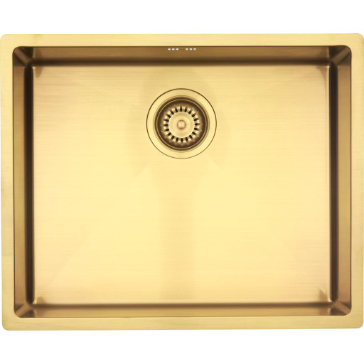 Lavabo Kubus 500 soft kjøkkenvask 54x44 cm, gull Lavabo Kubus 500 soft kjøkkenvask 54x44 cm, gull