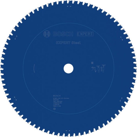 Bosch Expert 355mm Sirkelsagblad for Metall med 80 Tenner