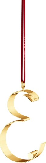 Julepynt 18k Gullplettert, E