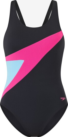 Speedo   Badedrakt Hyperboom Butterfly Back Swimsuit   Svart