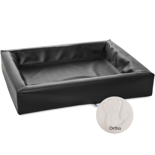 Biabed Ortho Hundeseng 80 x 100 cm Svart - Ortopedisk Hundeseng