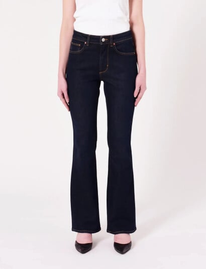 NEUW Kara Boot Prudencerinse Denim - Blue - 30 x 32