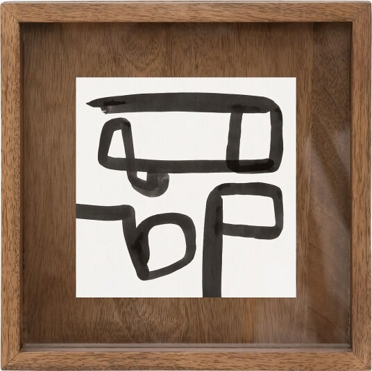 Urban Nature Culture Photo Frame Caja - WALNUT - 23X23X4 cm