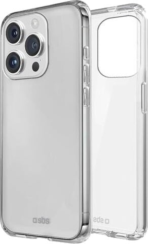 SBS Mobildeksel for iPhone 16 Pro Gjennomsiktig SBS Mobildeksel for iPhone 16 Pro Gjennomsiktig
