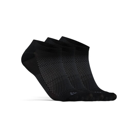 Craft Core Dry Footies 3 pack Black 43/45