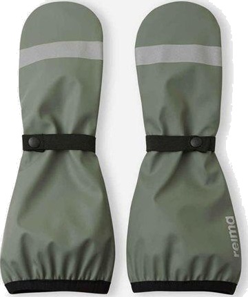 Reima Puro Rain Mittensds Greyish Green Greyish Green 4