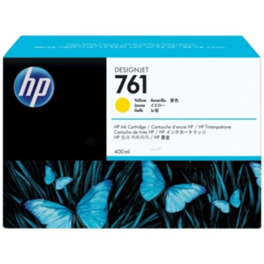 HP CM992A HP 761 Blekkpatron gul