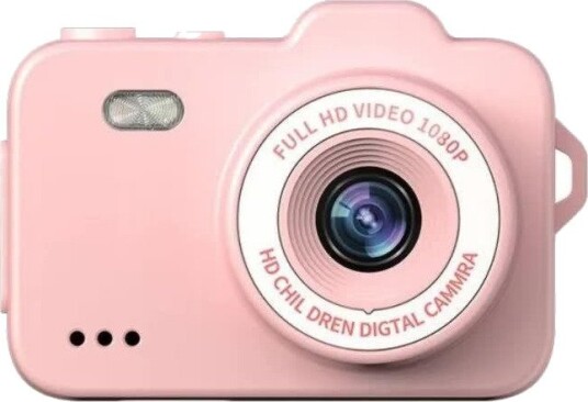 XREC X8 Digitalkamera - 12MP, Full HD 1080p - Rosa