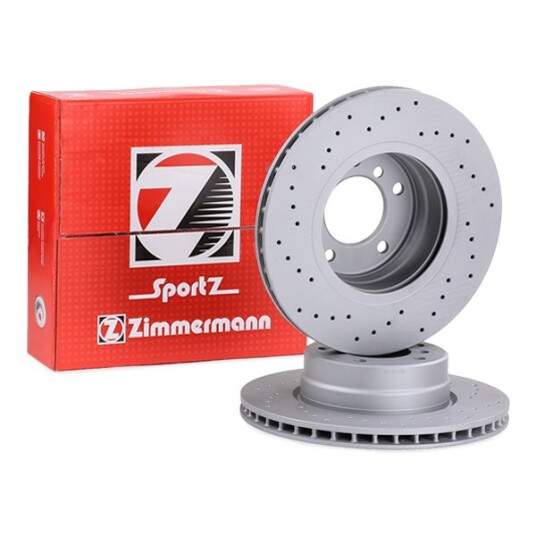 Bremseskive ZIMMERMANN 150.3402.52