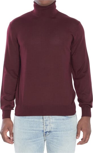 Saint Laurent Herre Strikkevarer Rød L,