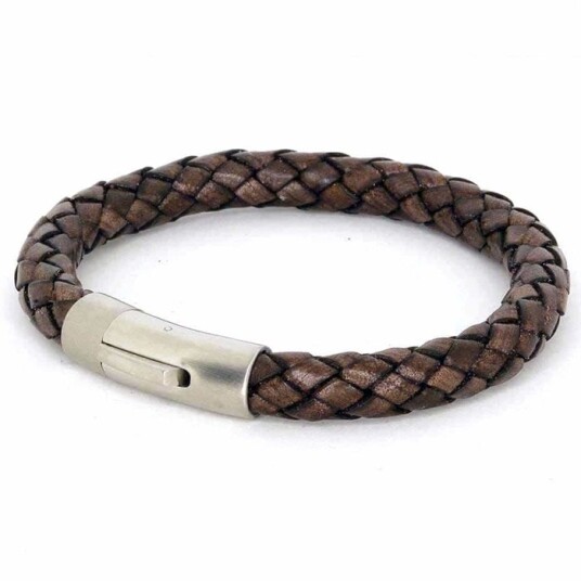Originalt Chart skinn armbånd brunt Originalt Chart skinn armbånd brunt