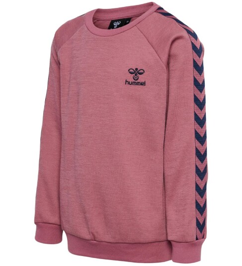 Hummel Wong ull/bomull genser - deco rose Hummel Wong ull/bomull genser - deco rose