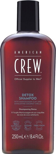 American Crew Detox Shampoo 250 Ml Brun