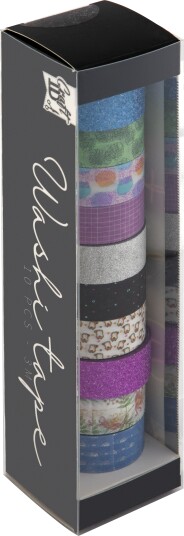 Craft Sensations Washi-tape 10-pakk Mix Craft Sensations Washi-tape 10-pakk Mix