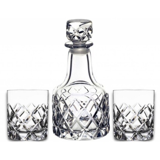 Sofieropakken 2 glass og 1 whiskykaraffel