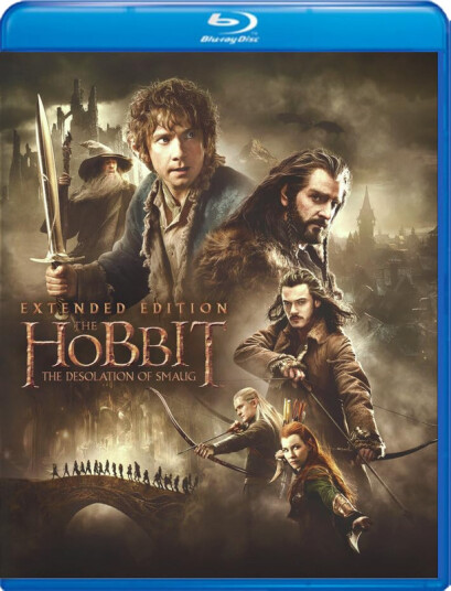 The Hobbit: The Desolation of Smaug 2013 / Hobbiten: Smaugs ødemark Bluray
