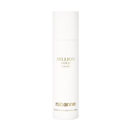 Paco Rabanne Million Gold For Her Deospray 150ml Paco Rabanne Million Gold For Her Deospray 150ml