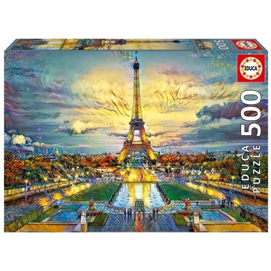 Educa 500 pcs Eiffel Tower puzzle 80-19621 Educa 500 pcs Eiffel Tower puzzle 80-19621