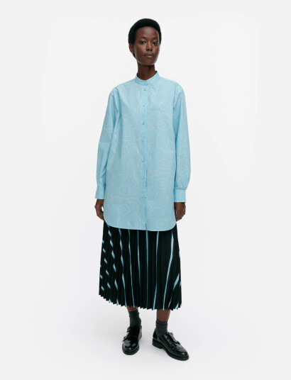 Marimekko Rohkea Piirto Unikko - Blue - 34