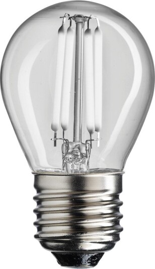 Unison UNI WHITE klot klar E27 4W 2700K dimbar