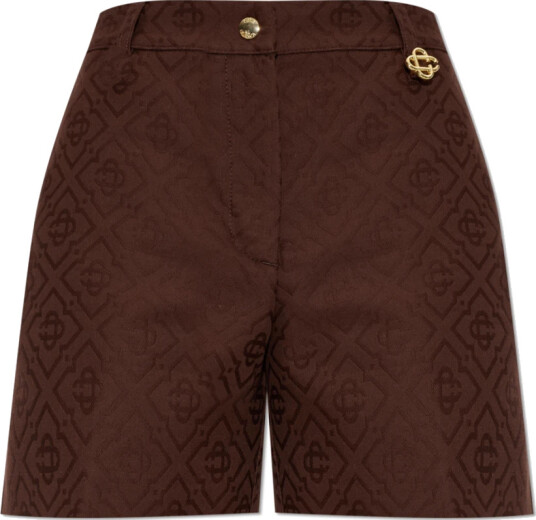 Casablanca Dame Shorts Brun S,