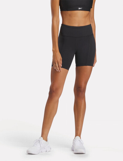 Reebok Performance Lux High Rise Bike Short - Black - XS Reebok Performance Lux High Rise Bike Short - Black - XS