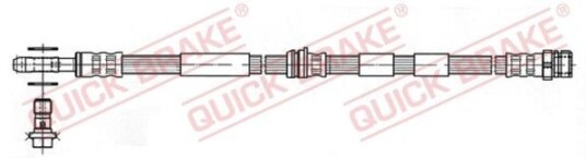 Bremseslange QUICK BRAKE 59.975X Bremseslange QUICK BRAKE 59.975X