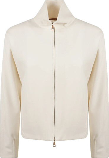 Max Mara Dame Jakker Hvit M,