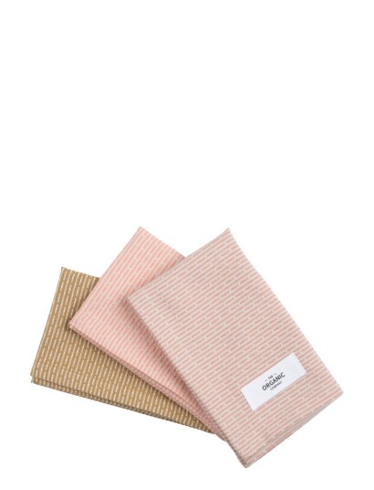 The Organic Company Kitchen Cloths 3 Pack - Multi/patterned - ONE SIZE