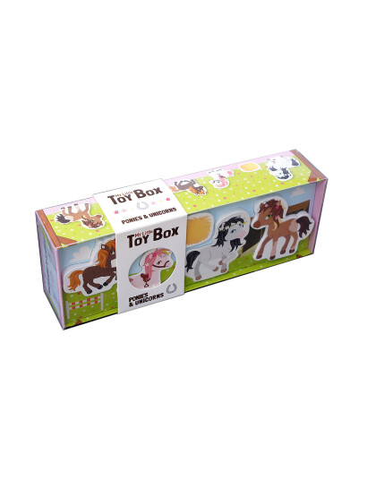 Barbo Toys My Little Toy Box - Horses And Ponies - Multi/patterned - ONE SIZE Barbo Toys My Little Toy Box - Horses And Ponies - Multi/patterned - ONE SIZE