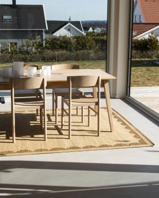 Kilands Bella natur/multi   flatvevd teppe