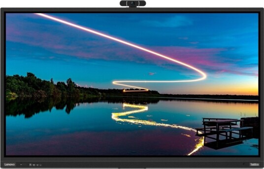 Lenovo ThinkVision T86 86" 4K Berøringsskjerm med HDR og Flere Tilkoblinger